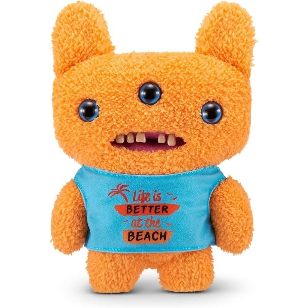 ZURU x Fuggler Funny Ugly Monster Plush Toy | VACAY VIBES - Orange Reek-O